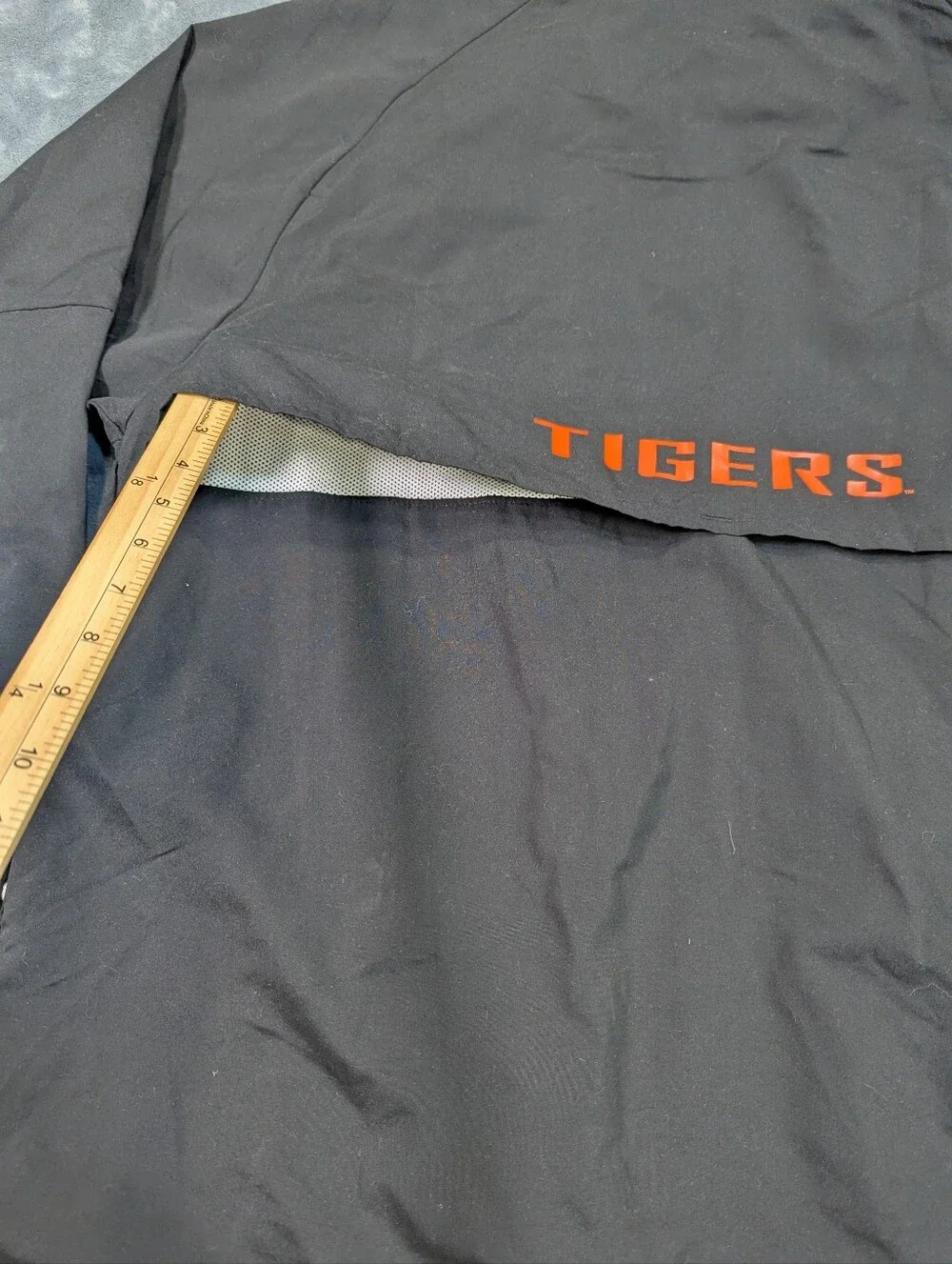 Champion Clemson Tigers Vented Windbreaker Jacket Men's SZ 2XL Fight Tigers
